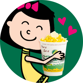 CountryCorn Commitment - Order Corn in a Cup, corn cup out of the kernels of truth